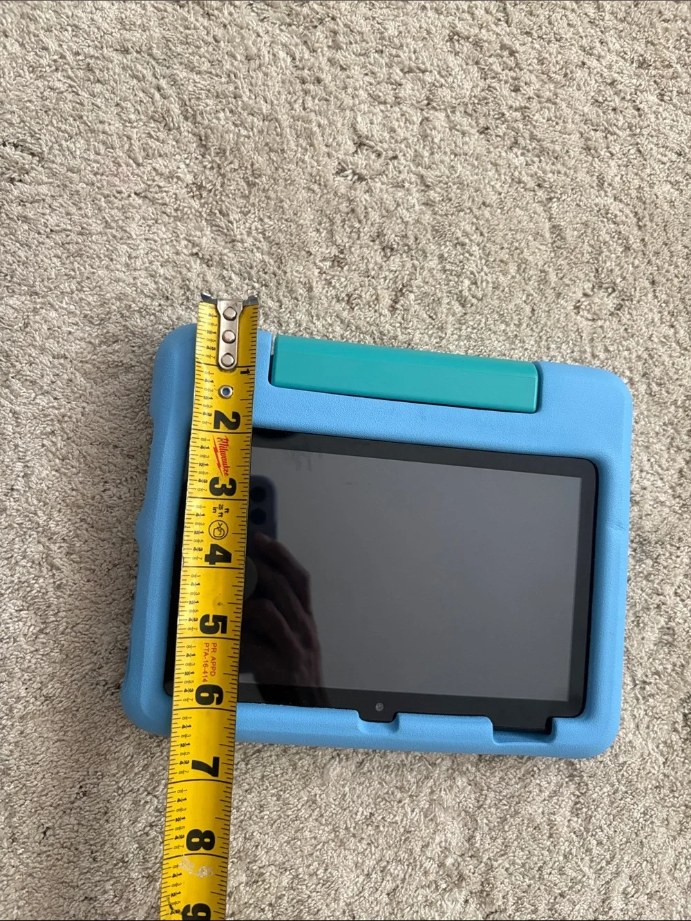 Amazon Fire 7 Kids Tablet (16GB) with Blue Kid Proof Build In Case-2025 Purchase